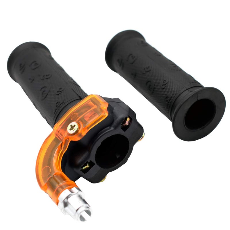 Royitay 7/8" 22mm Twist Throttle Accelerator Grip and 39" Throttle Cable for 47cc-49cc 2-Stroke 4 Wheeler Quad Trail Bike Mini Pit Dirt ATV Quad Pocket Motorized Bike Parts - Image 4